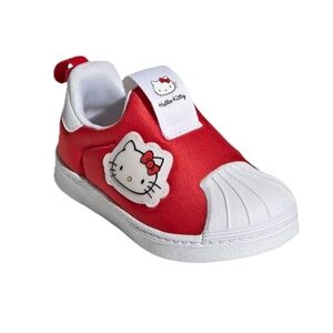 adidas Superstar 360 kids' Shoes Vivid Red Hello Kitty size 9